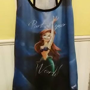 *3 FOR $25* Disney Little Mermaid tank top